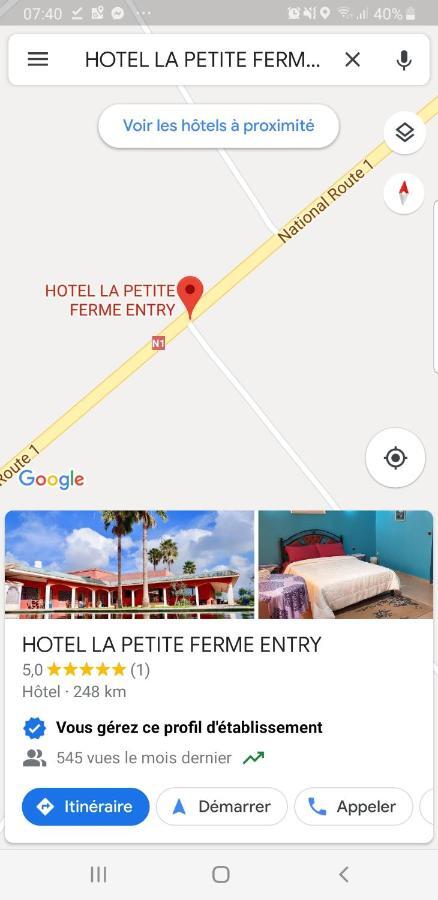La Petite Ferme Bed and Breakfast Casablanca Eksteriør billede